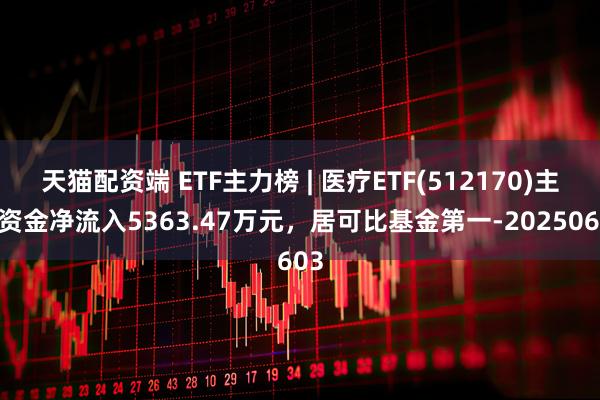 天猫配资端 ETF主力榜 | 医疗ETF(512170)主力资金净流入5363.47万元，居可比基金第一-20250603